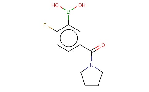 2-FLUORO-5-(PYRROLIDINE-1-CARBONYL)PHENYLBORONIC ACID